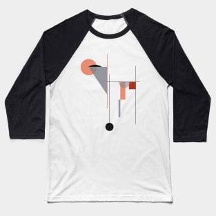 Geometric Abstract #11 Baseball T-Shirt